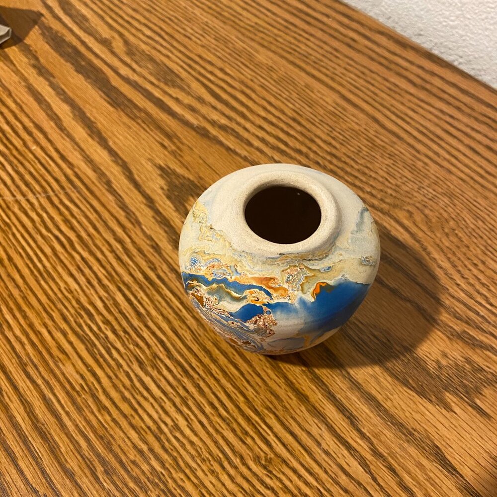 Nemadji Pottery Mini Vase - Picture 6 of 11